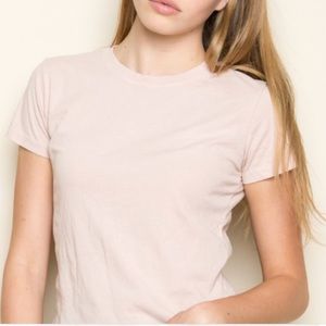 BRANDY MELVILLE BABY PINK TOP